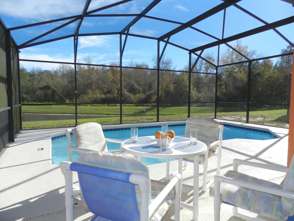 Dining by the Pool
