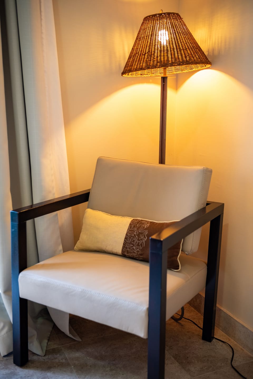 Reading chair.