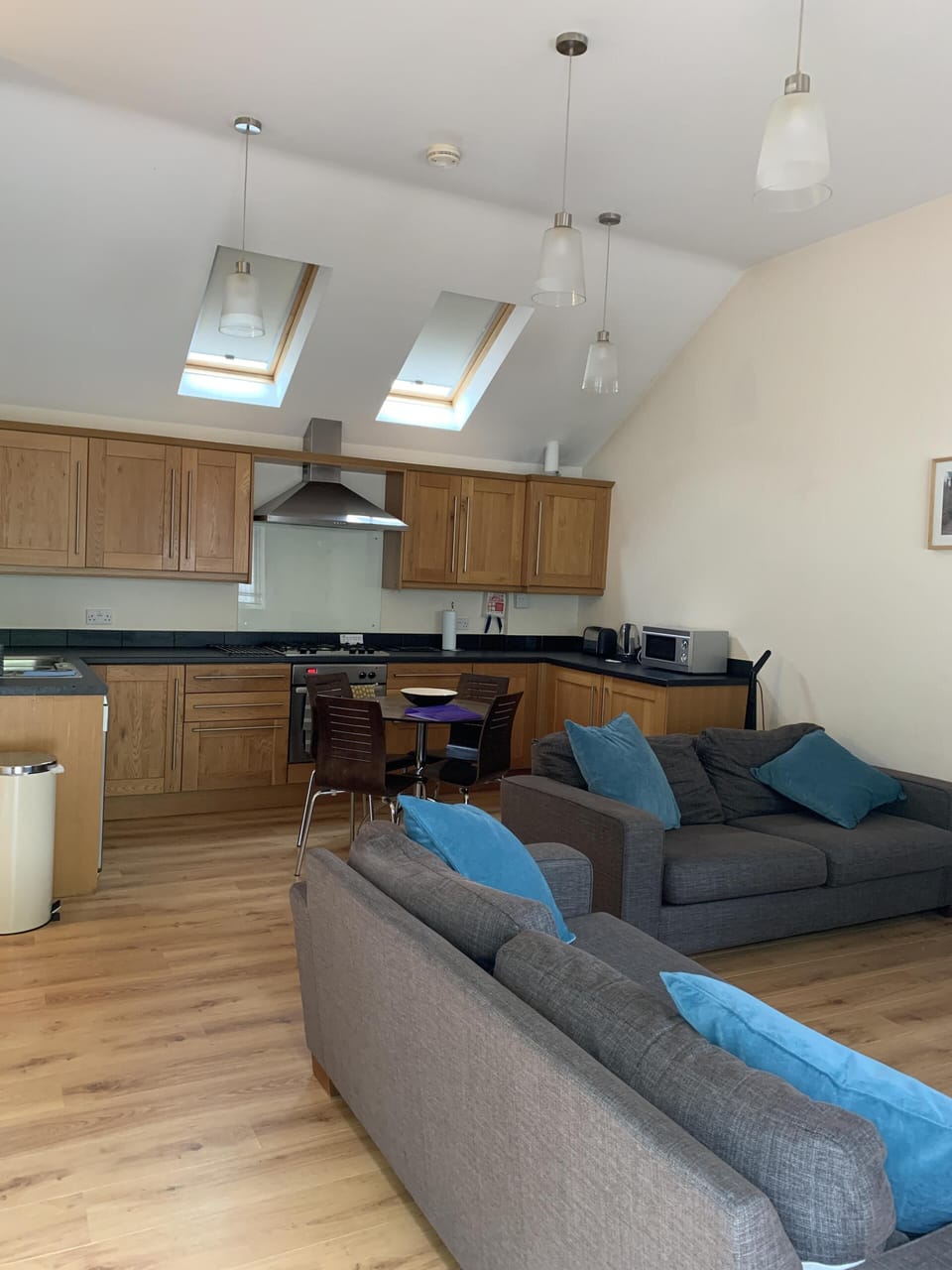 open plan area