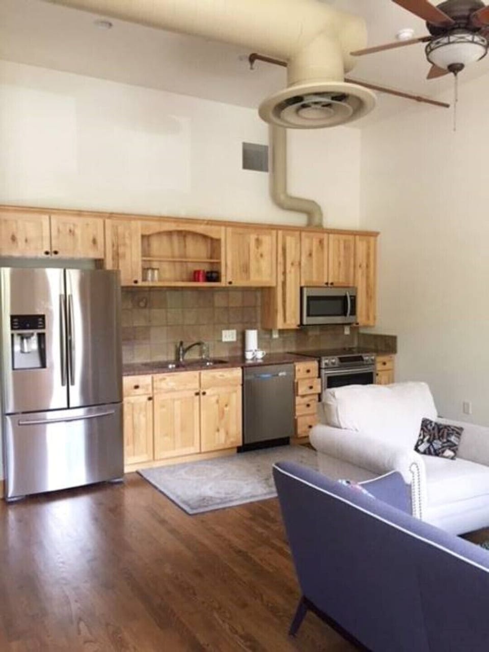 Open floorplan.