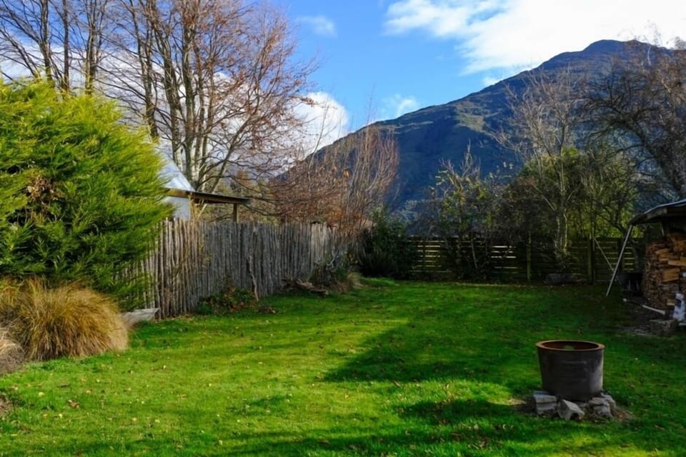 Back yard view from Deck