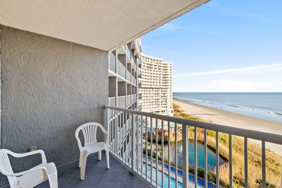 Private Oceanfront Balcony