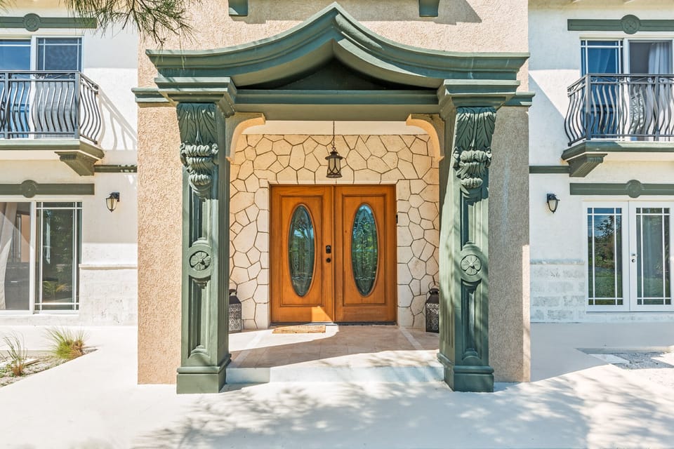 Exterior detail