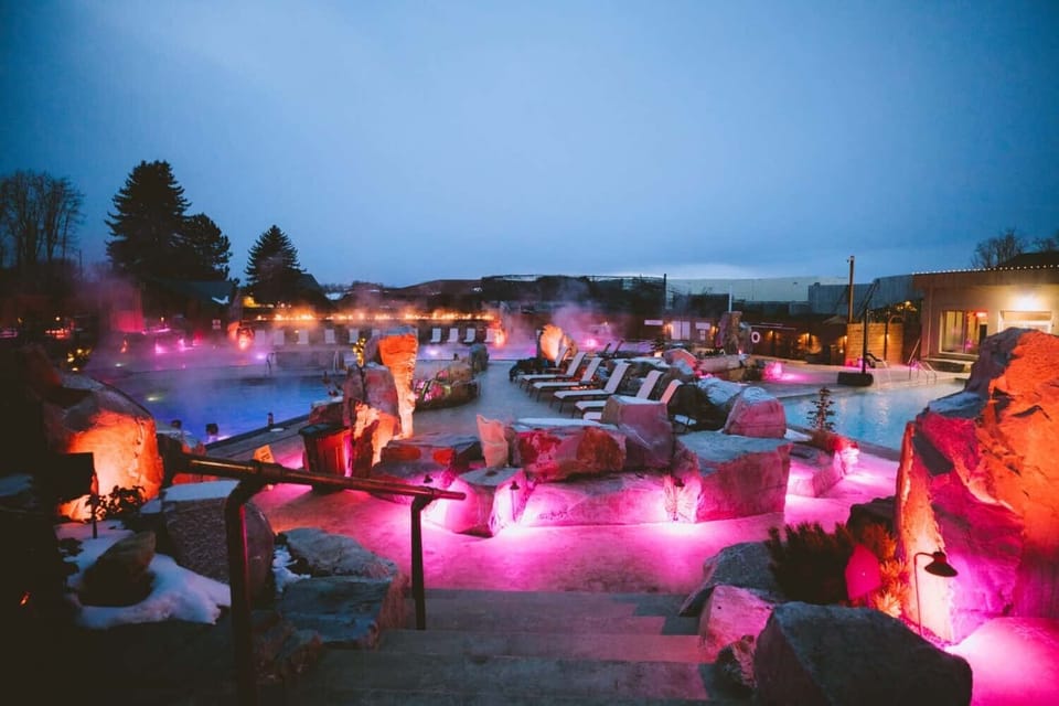 Bozeman hot spring is a short drive away.
