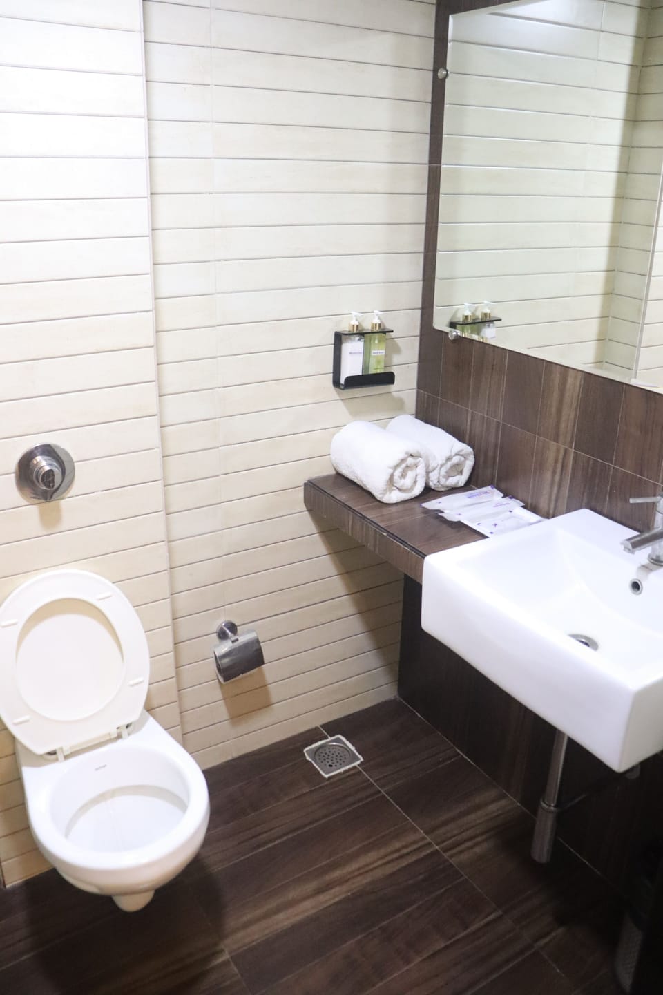 Premier Room | Bathroom | Shower, towels