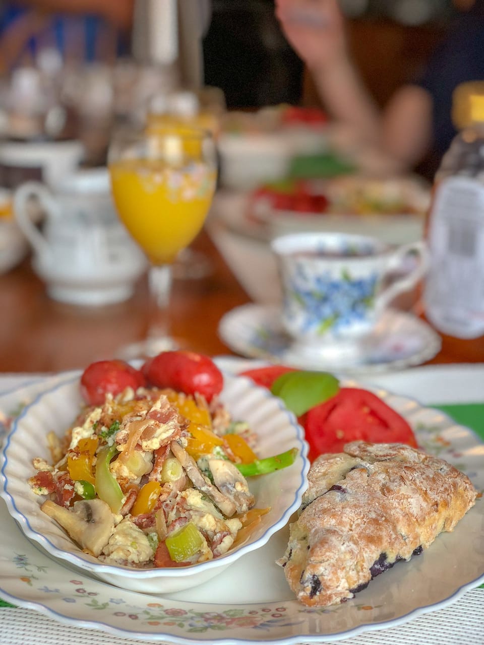 Free daily full breakfast