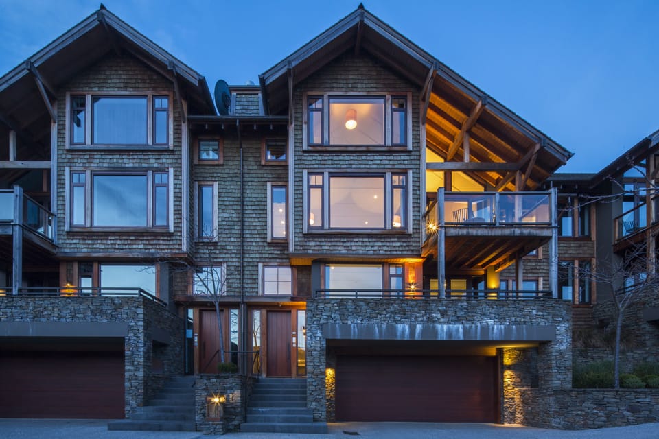 Front of property - evening/night