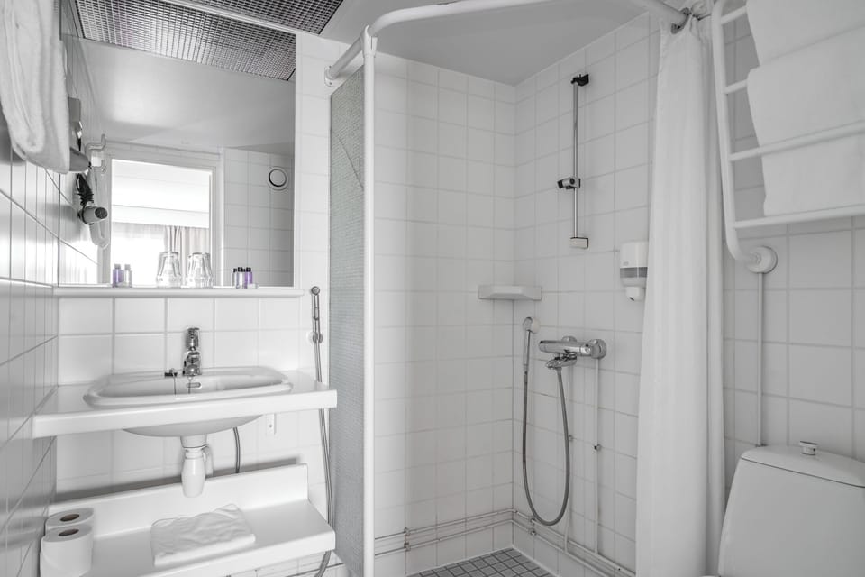 Superior Single Room | Bathroom | Shower, free toiletries, hair dryer, soap