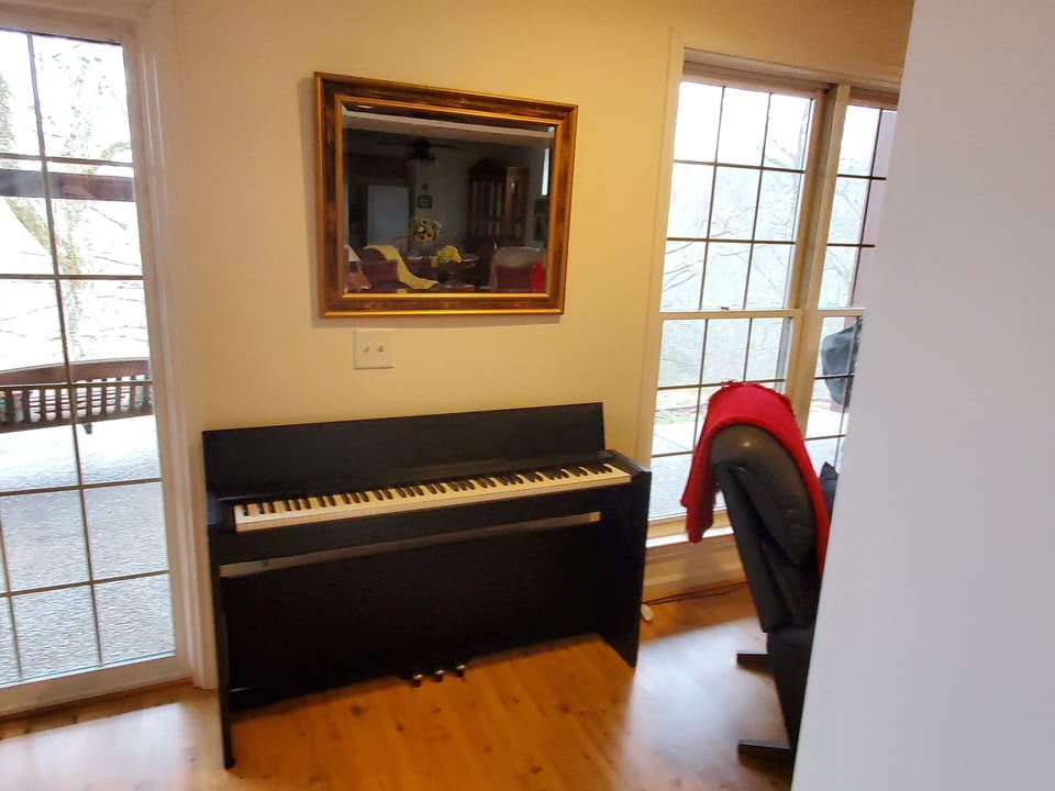 Keyboard for your enjoyment & to show off your musical skills