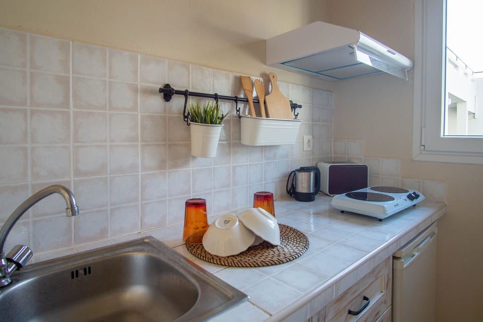 Superior Triple One Bedroom Apartment | Private kitchenette | Coffee/tea maker, mini-fridge, stovetop, electric kettle