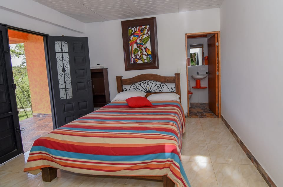 Standard Room, 1 Double Bed, Mountain View | WiFi (free), bed sheets