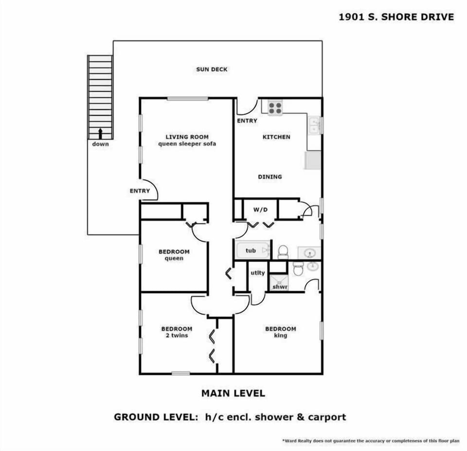 South Shore Beach Haven Floor Plan