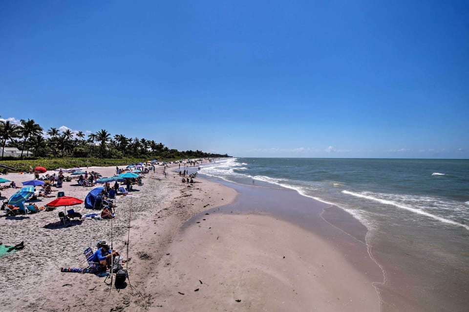 You'll be just a short drive from the Naples Beach!