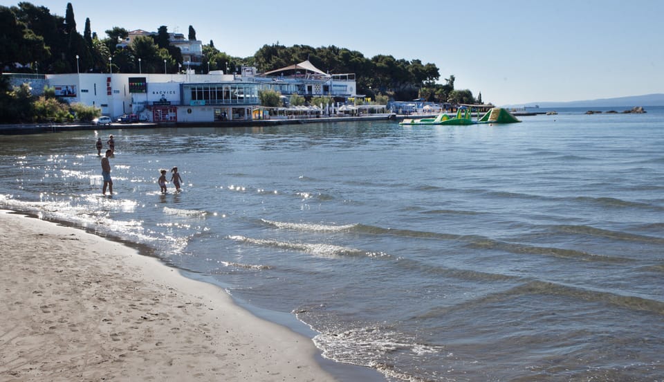 Bacvice sand beach