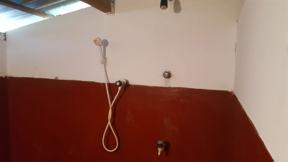 Standard Double Room, 1 Double Bed, Garden View | Bathroom shower