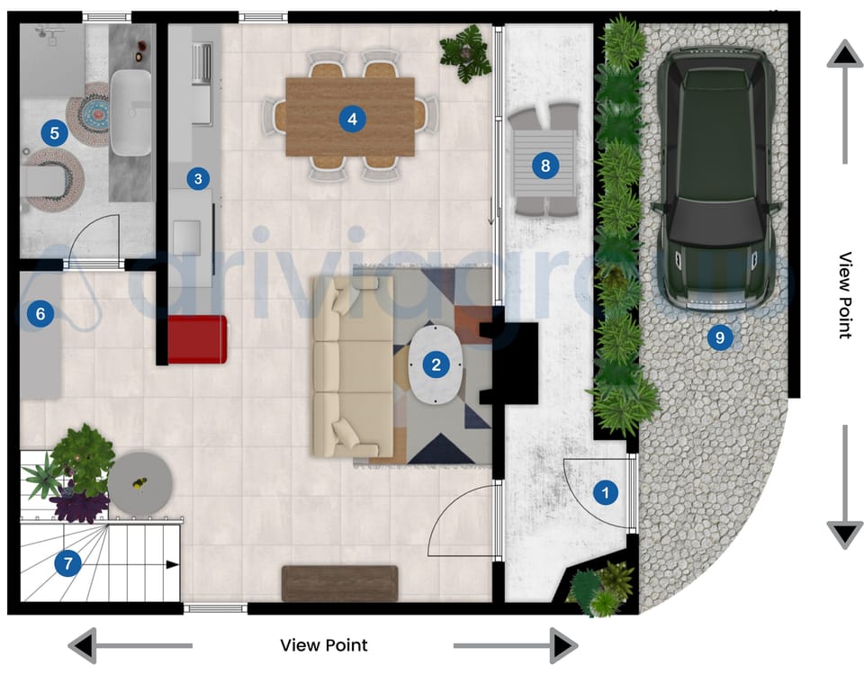 Classic House | Floor plan