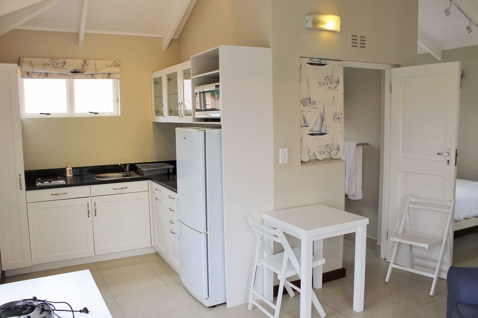 Basic Studio | Private kitchen | Full-size fridge, microwave, stovetop, electric kettle