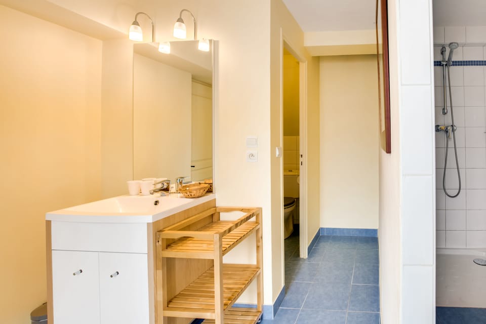 Triple Room | Bathroom | Shower, free toiletries, hair dryer, towels