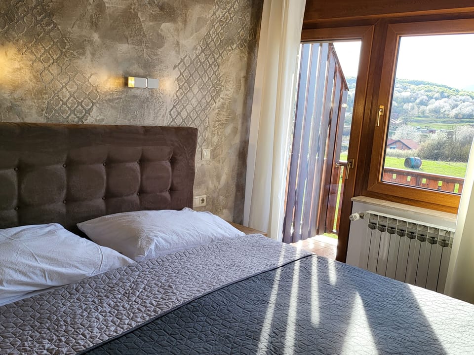 Triple Room, Balcony, Park View | Select Comfort beds, desk, soundproofing, iron/ironing board