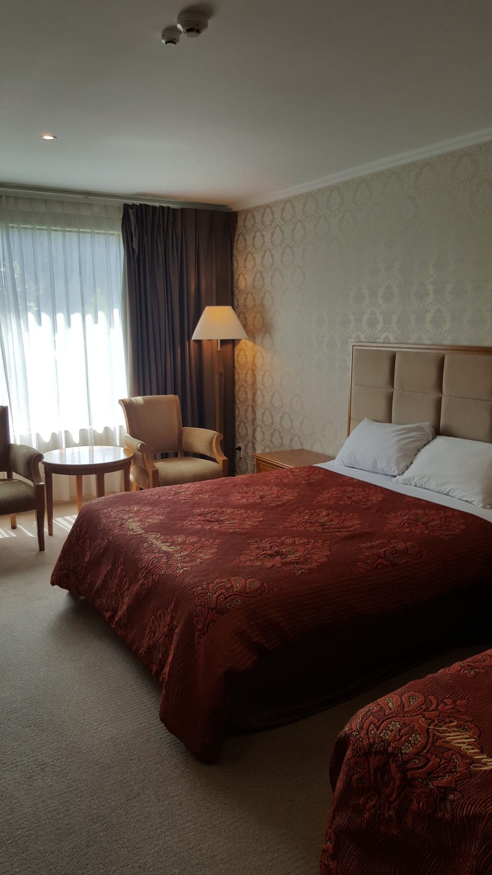 Fridge, coffee/tea maker, electric kettle