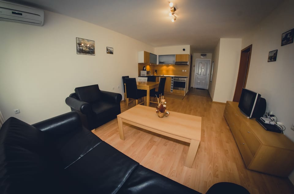 Apartment, 1 Bedroom (Free WiFi) | Living area | TV