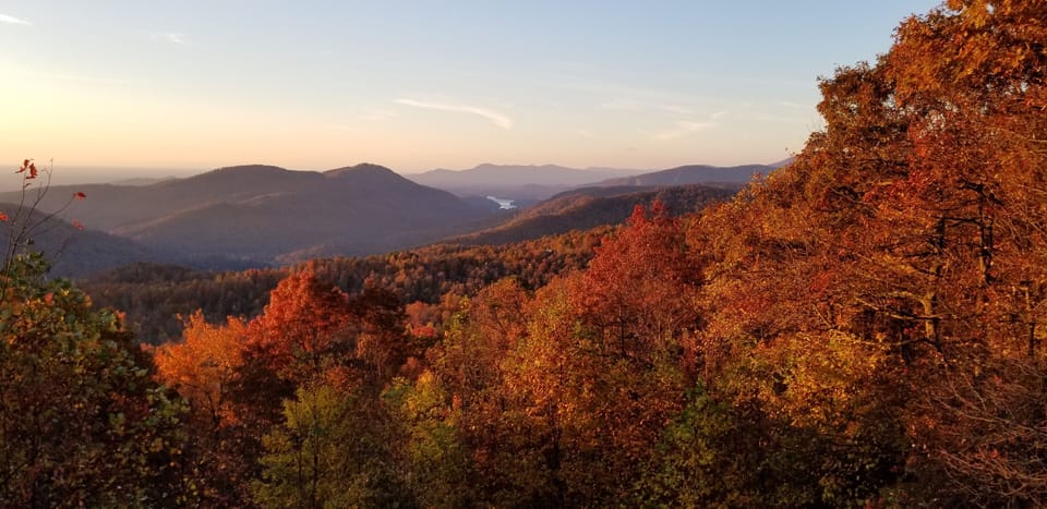 View from deck (Fall 2018)