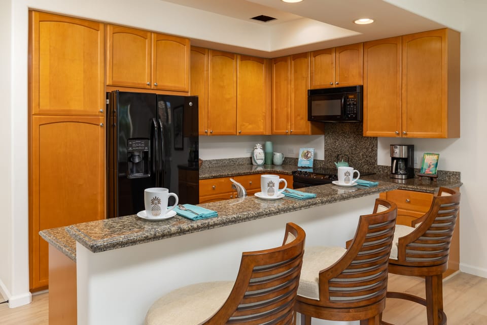 Fully equipped kitchen
