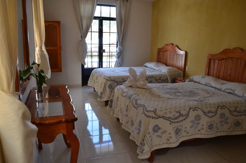Quadruple Room, 2 Double Beds | Free WiFi, bed sheets