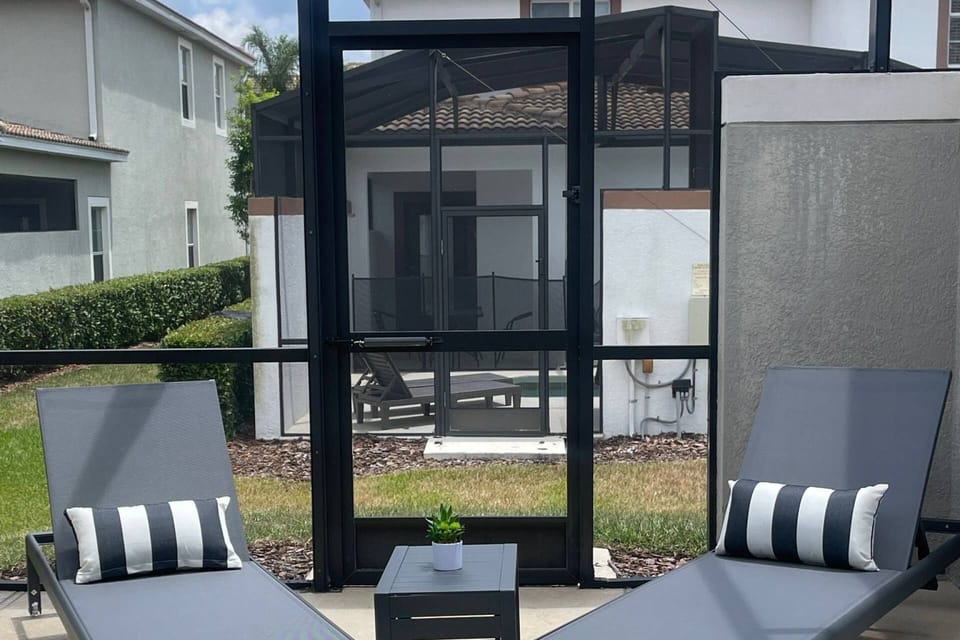 A Perfect Way To Sun - Two Sun Lounger Provided For Your Convenience