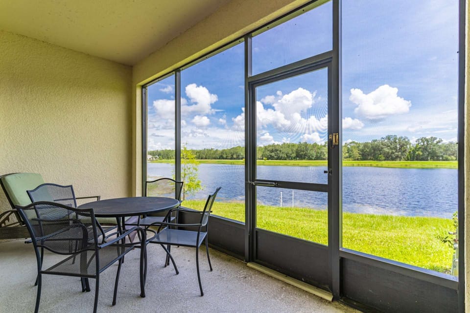 Screened in Porch with a Rear Lake View!