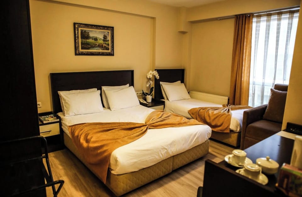 Premium bedding, minibar, in-room safe, soundproofing