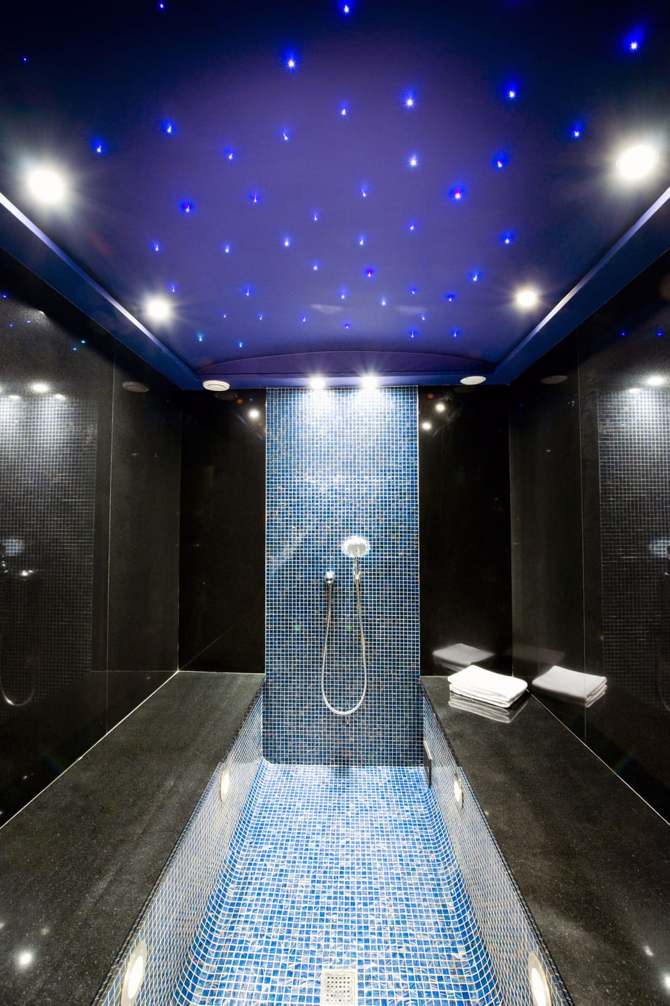 Sauna, steam room, Turkish bath, 2 treatment rooms