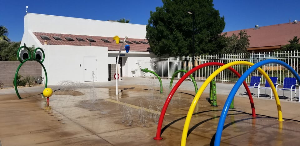 Brand new splash pad
