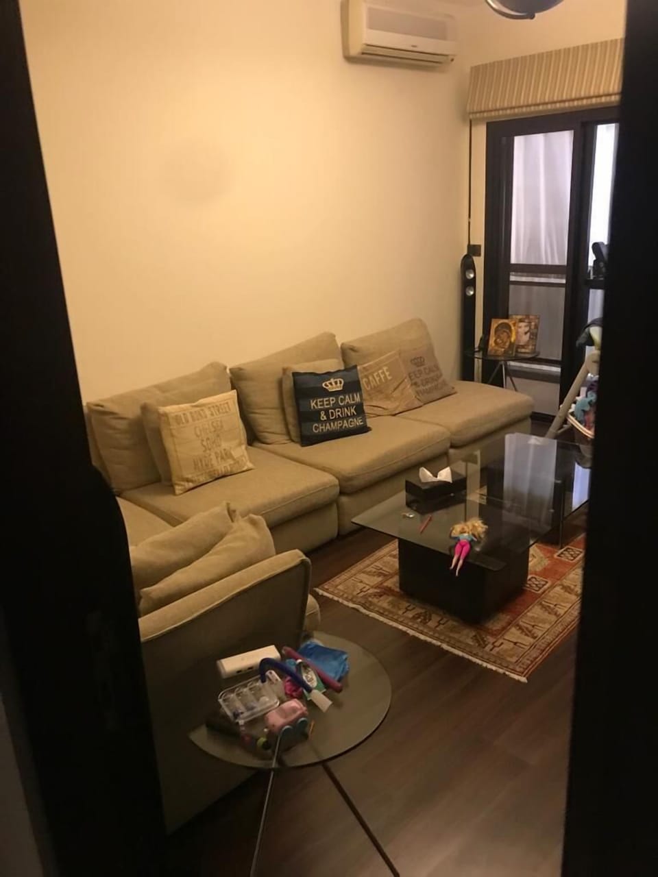 Apartment, 2 Bedrooms | Living room | 60-inch LED TV with satellite channels, TV