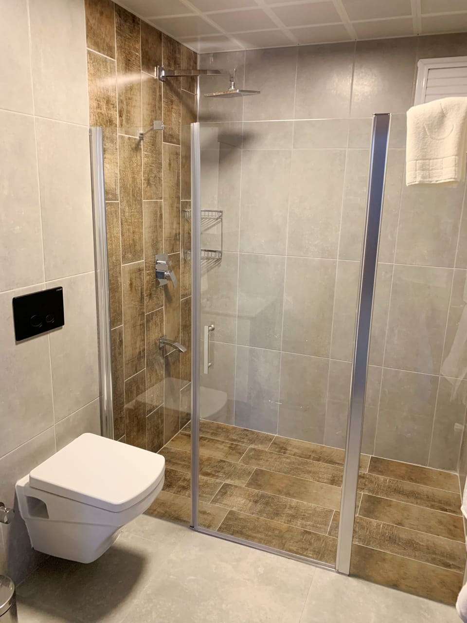 Deluxe Suite | Bathroom | Shower, rainfall showerhead, free toiletries, hair dryer