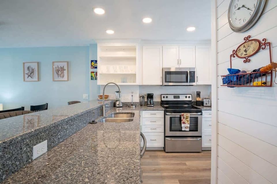 Kitchen with Granite Countertops