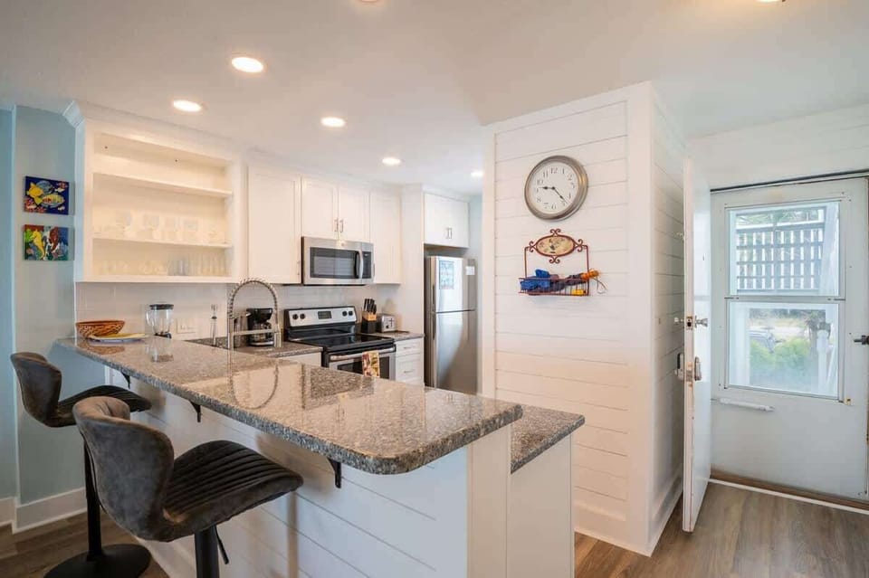 Kitchen with Granite Countertops