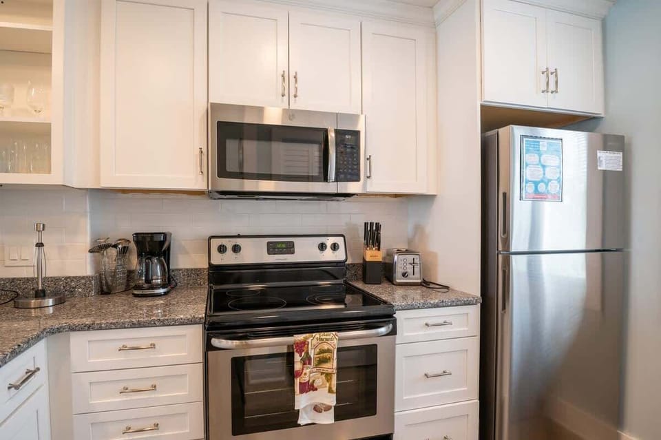 Kitchen with Stainless Steel Appliances