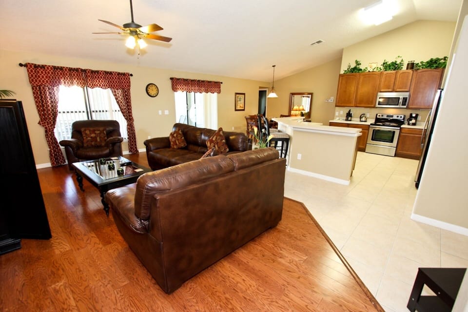 Large comfortable living room, rocker recliner