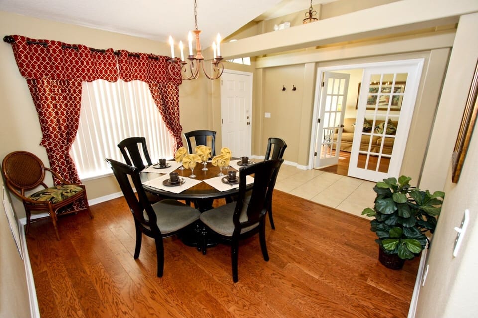 Formal dining area