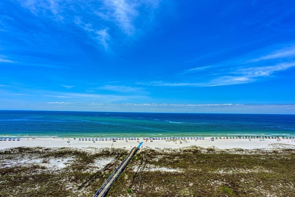 On the way to the beach to sit back & relax.