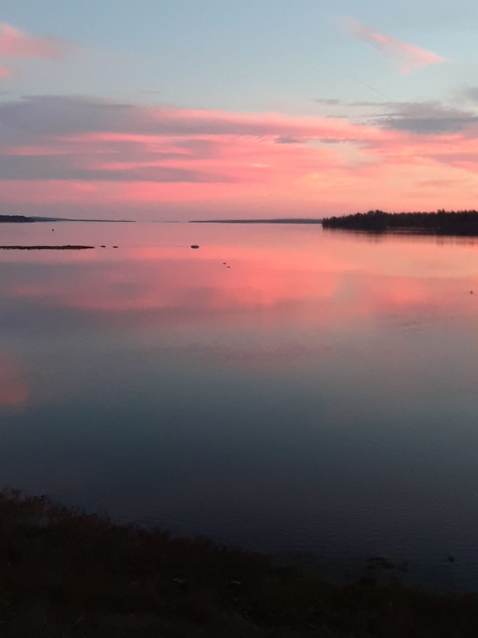 Sunset on Union River Bay...