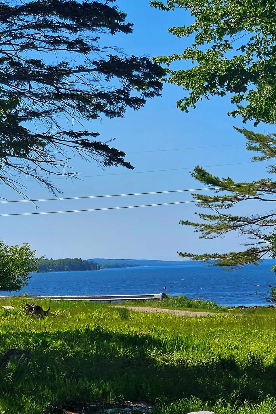 Not a cloud in the sky at Sea Glass Way!