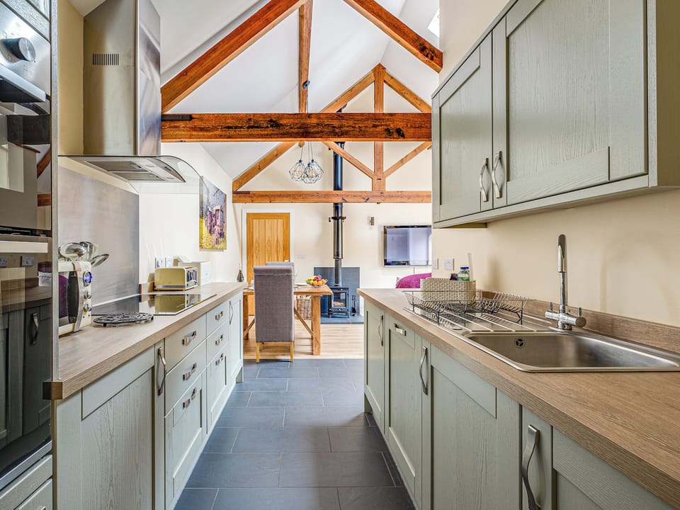 Kitchen area | The Parlour - Springfield Barns, Myddle, near Shrewsbury
