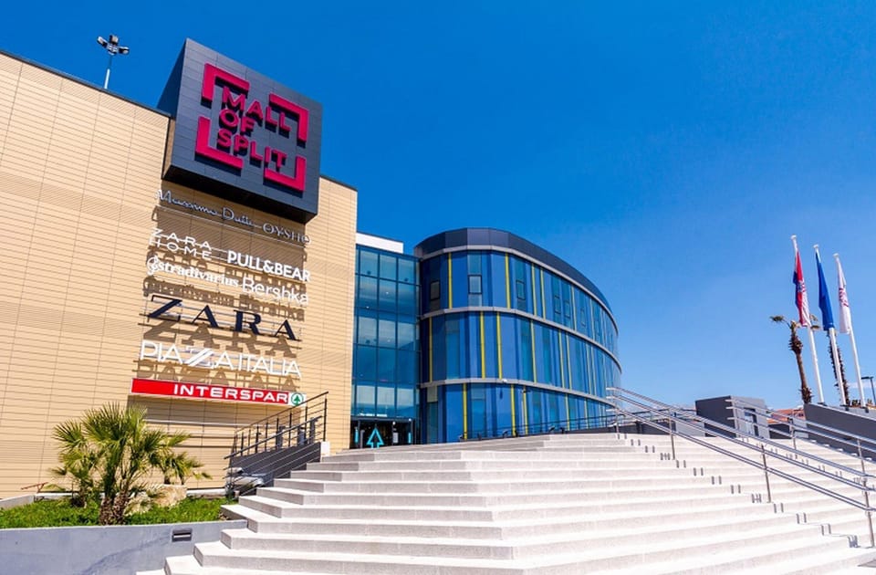 Mall of Split, 15 min walking from the apartment