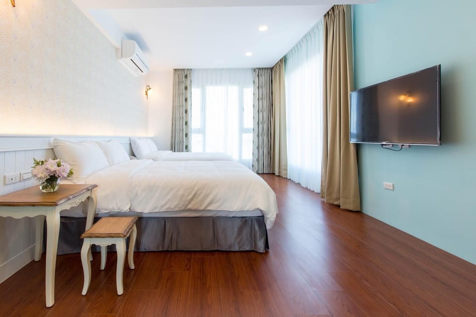 Family Room | Down comforters, blackout drapes, soundproofing, WiFi (free)