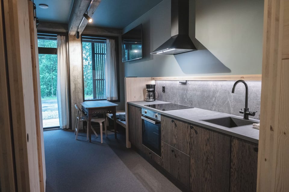Exclusive Apartment(breakfast not included) | Private kitchen | Highchair