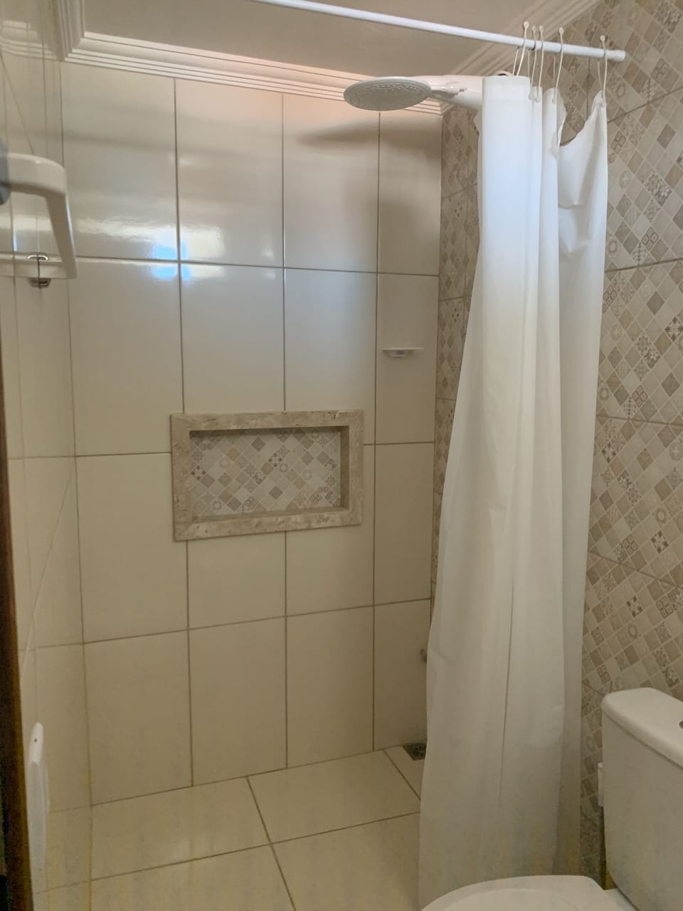 Shower, towels