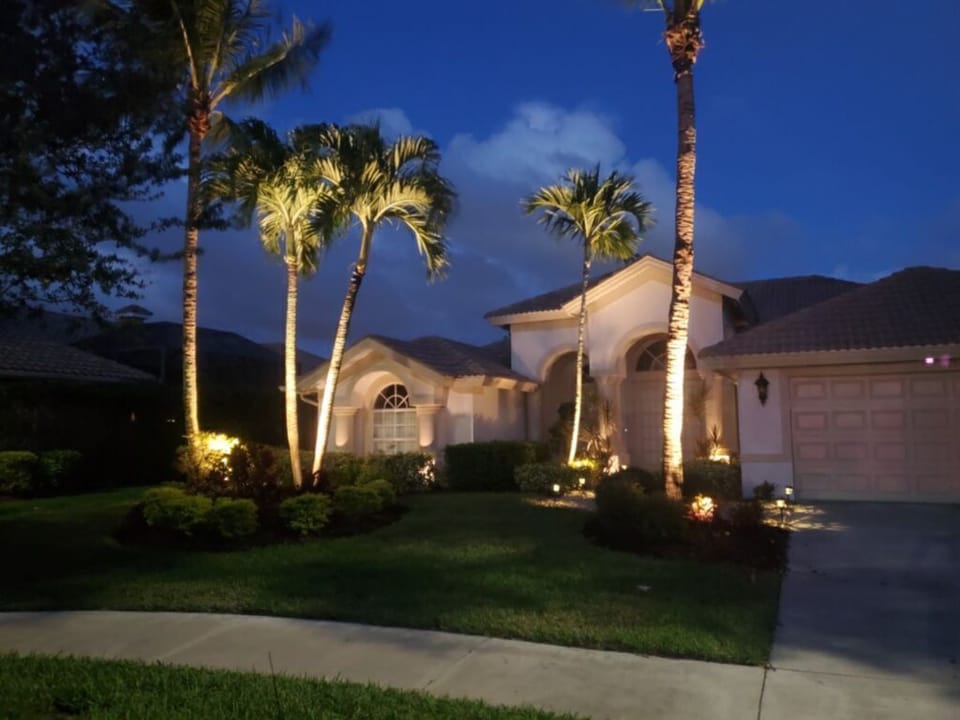 home at night