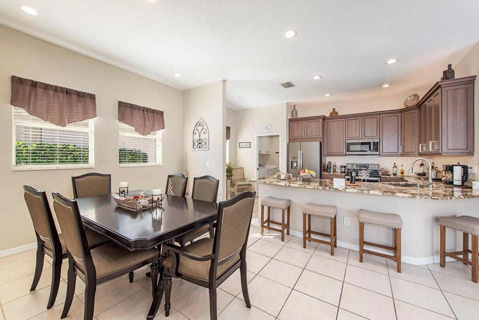 Dining area and Kitchen